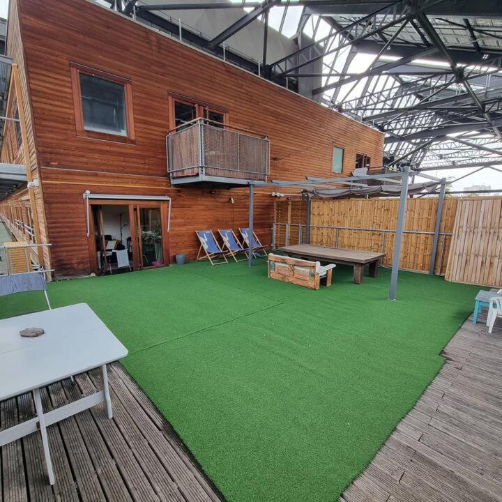 Auberge De Jeunesse Hi Paris Yves Robert Esterno foto